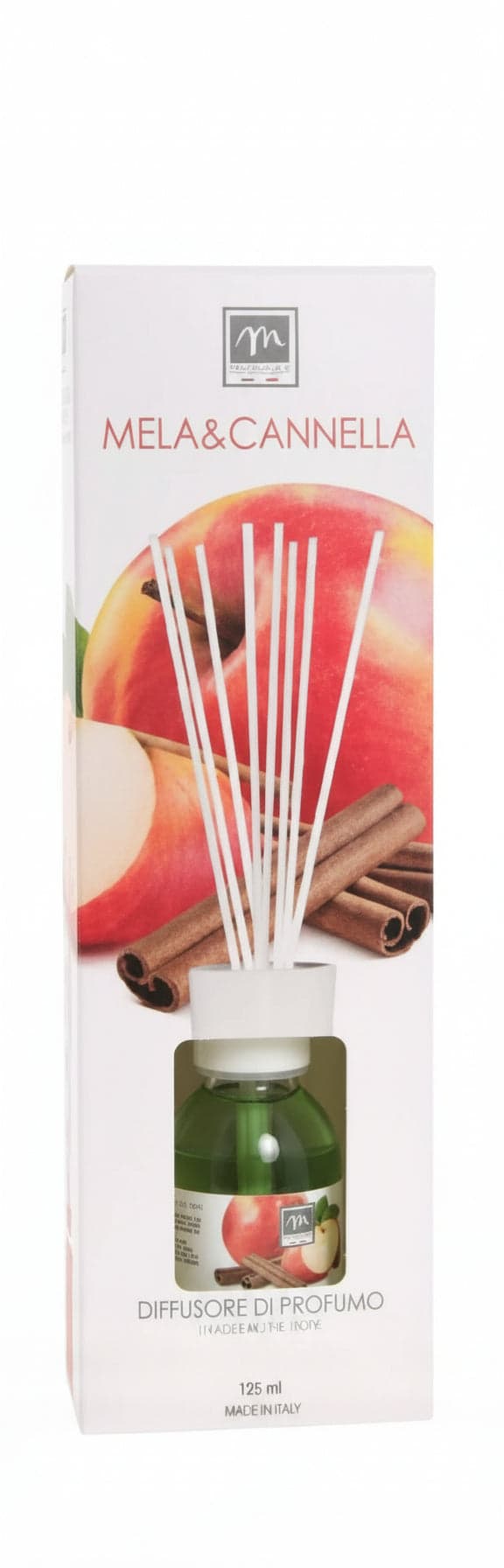 Profumo Ambienti Diffusore d’Essenza con Bastoncini Inclusi Mela e Cannella 125ml Made in Italy Mercury Profuma Ambienti Tiziana non solo gioielli - Civitanova Marche, Commerciovirtuoso.it