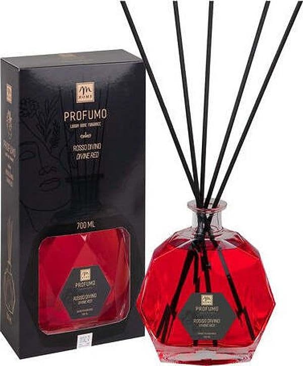 Profumatore-Mercury-con-Stick-Diffusori-700ml---Essenza-Rosso-Divino