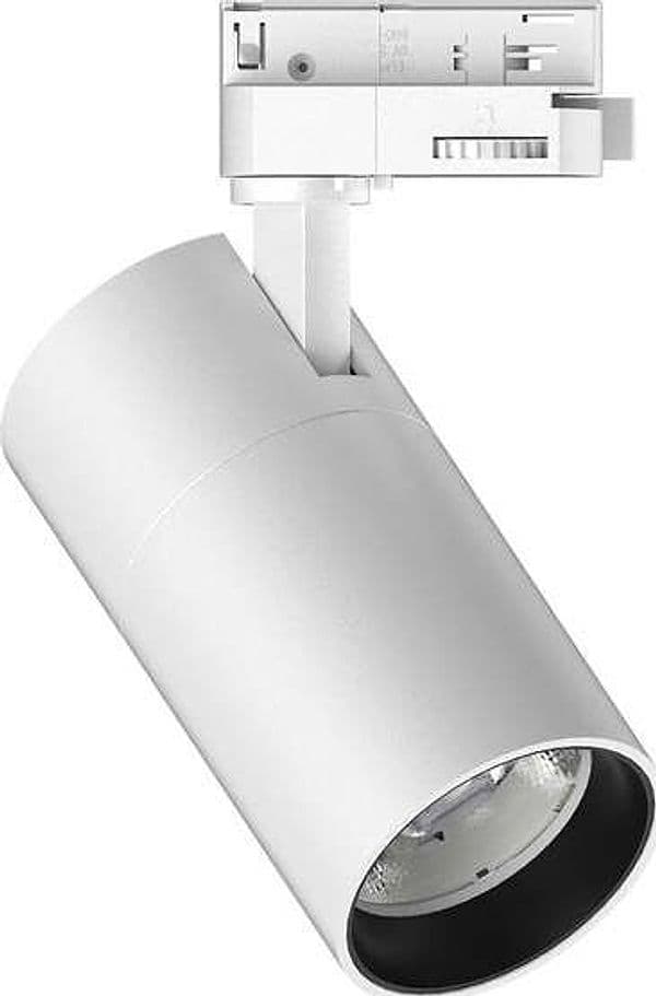 Proiettore-Cilindrico-Quick-Alluminio-Bianco-Led-15W-3000K-On-Off-Cri90