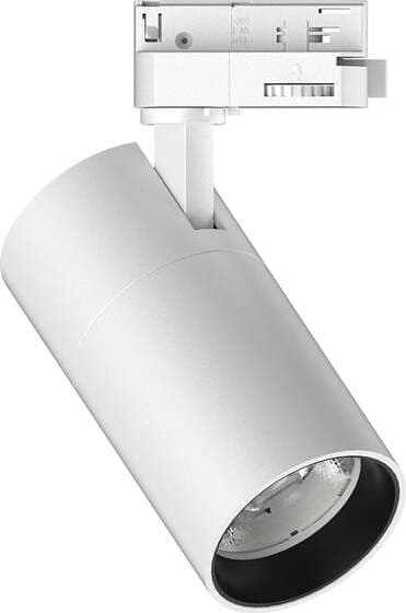 Proiettore-Cilindrico-Quick-Alluminio-Bianco-Led-21W-4000K-On-Off-Cri80