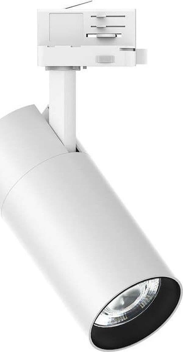 Proiettore-Cilindrico-Quick-Alluminio-Bianco-Led-28W-3000K-On-Off-Cri80