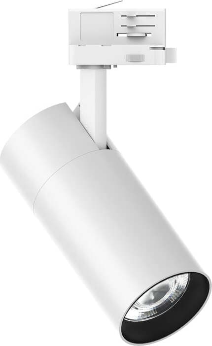 Proiettore-Cilindrico-Quick-Alluminio-Bianco-Led-28W-3000K-On-Off-Cri90