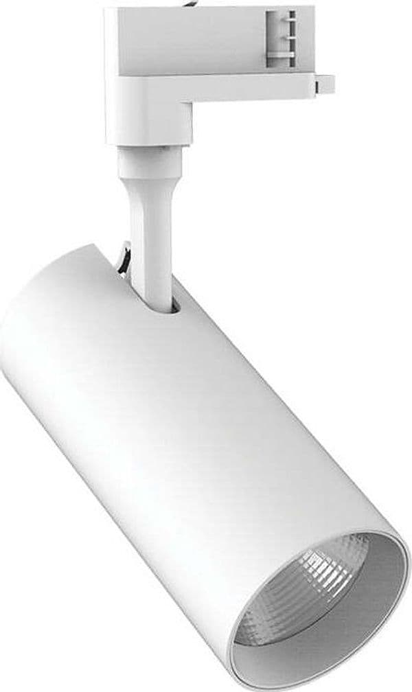 Proiettore-Cilindrico-Smile-Alluminio-Bianco-Led-30W-3000K-Luce-Calda-Cri90-50°