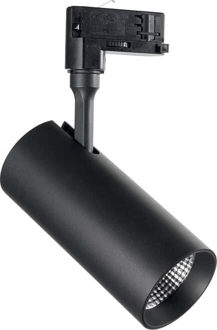 Proiettore-Cilindrico-Smile-Alluminio-Nero-Led-20W-4000K-Luce-Naturale-Cri80-24°
