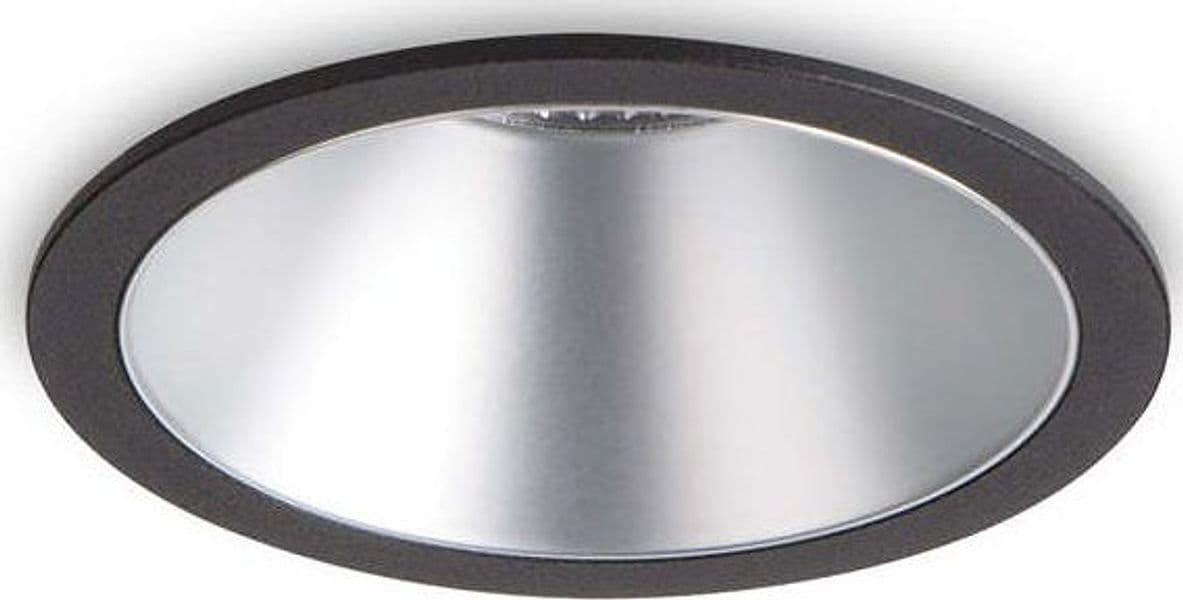 Proiettore-Da-Incasso-Moderno-Game-Alluminio-Nero-E-Argento-Led-11W-3000K