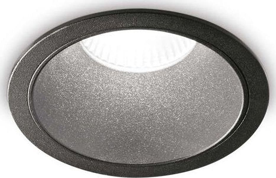 Proiettore Da Incasso Moderno Game Alluminio Nero Led 11W 2700K Luce Calda