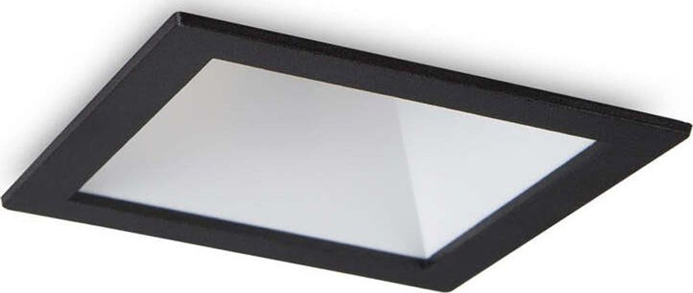 Proiettore-Da-Incasso-Moderno-Game-Square-Alluminio-Nero-E-Bianco-Led-11W-3000K