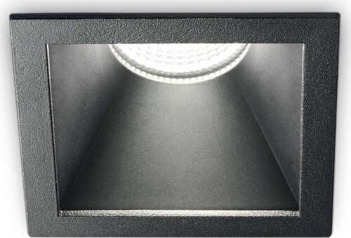 Proiettore-Da-Incasso-Moderno-Game-Square-Alluminio-Nero-Led-11W-3000K