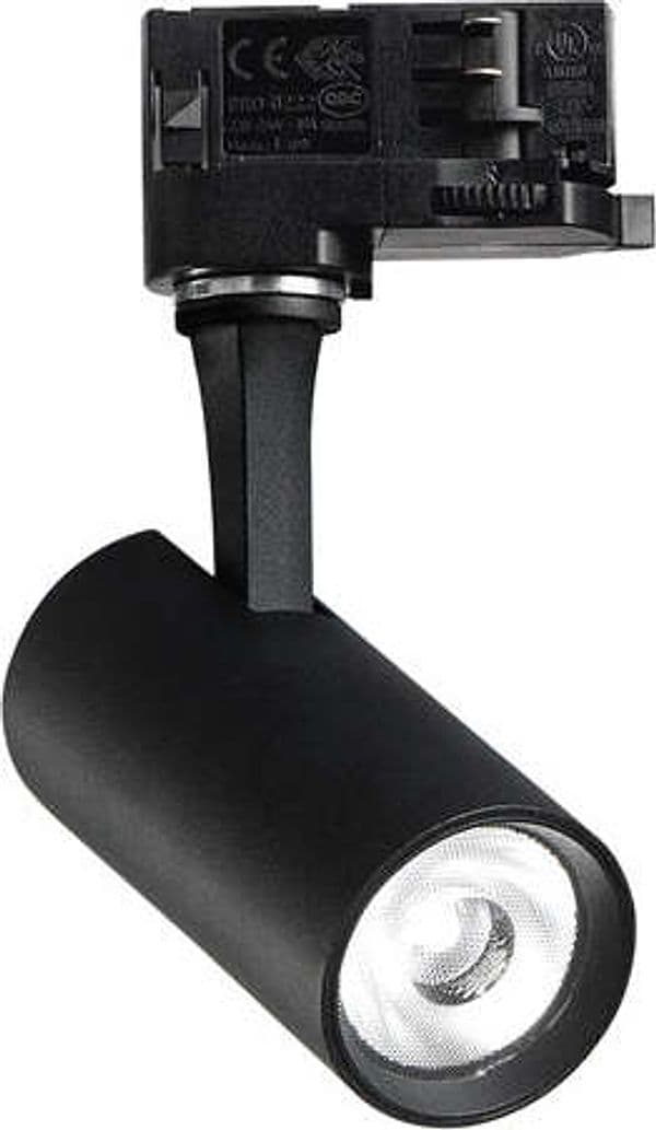 Proiettore-Fox-On-Off-Alluminio-Materie-Plastiche-Nero-Led-8W-3000K-Cri90