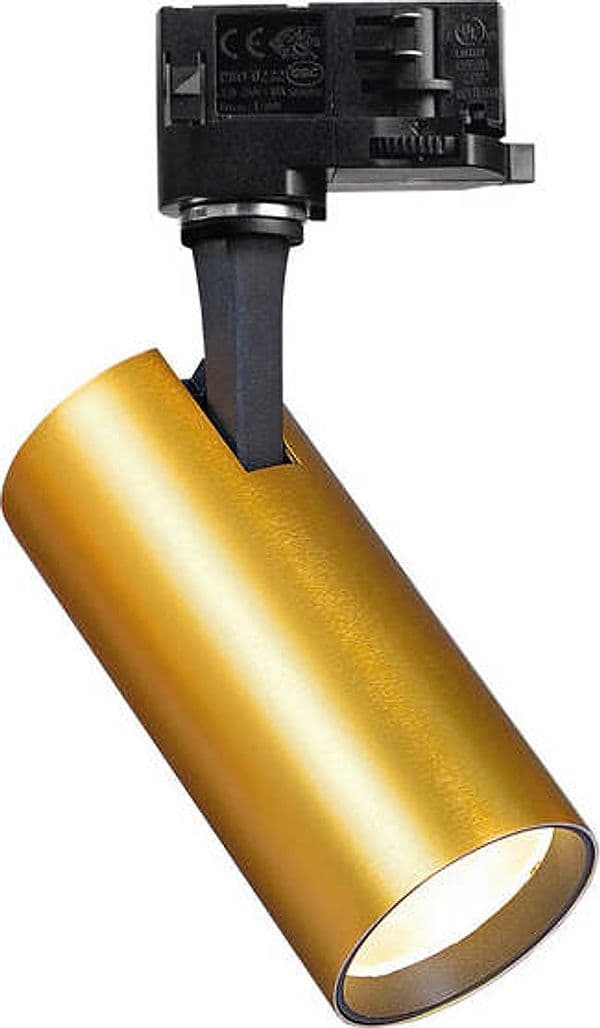 Proiettore-Fox-On-Off-Alluminio-Materie-Plastiche-Ottone-Led-15W-3000K-Cri80
