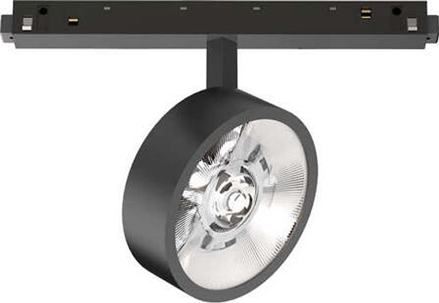 Proiettore-Regolabile-Ego-Alluminio-Nero-1-Luce-9W-3000K-Luce-Calda-1-10V