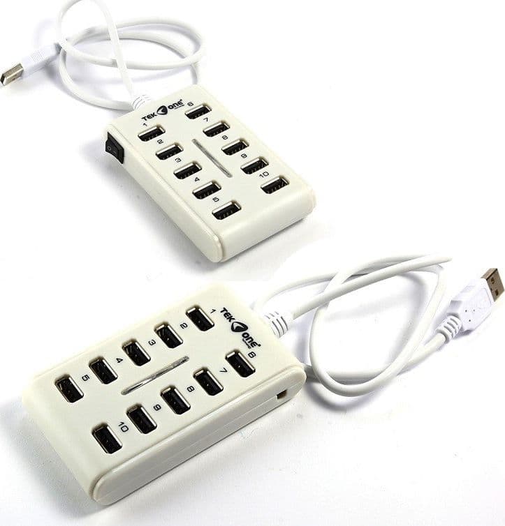 PROLUNGA CIABATTA HUB 10 PORTE USB 2.0 MULTIPRESA MOLTIPLICATORE 10 PORTE USB Elettronica/Informatica/Accessori/USB Hub Trade Shop italia - Napoli, Commerciovirtuoso.it