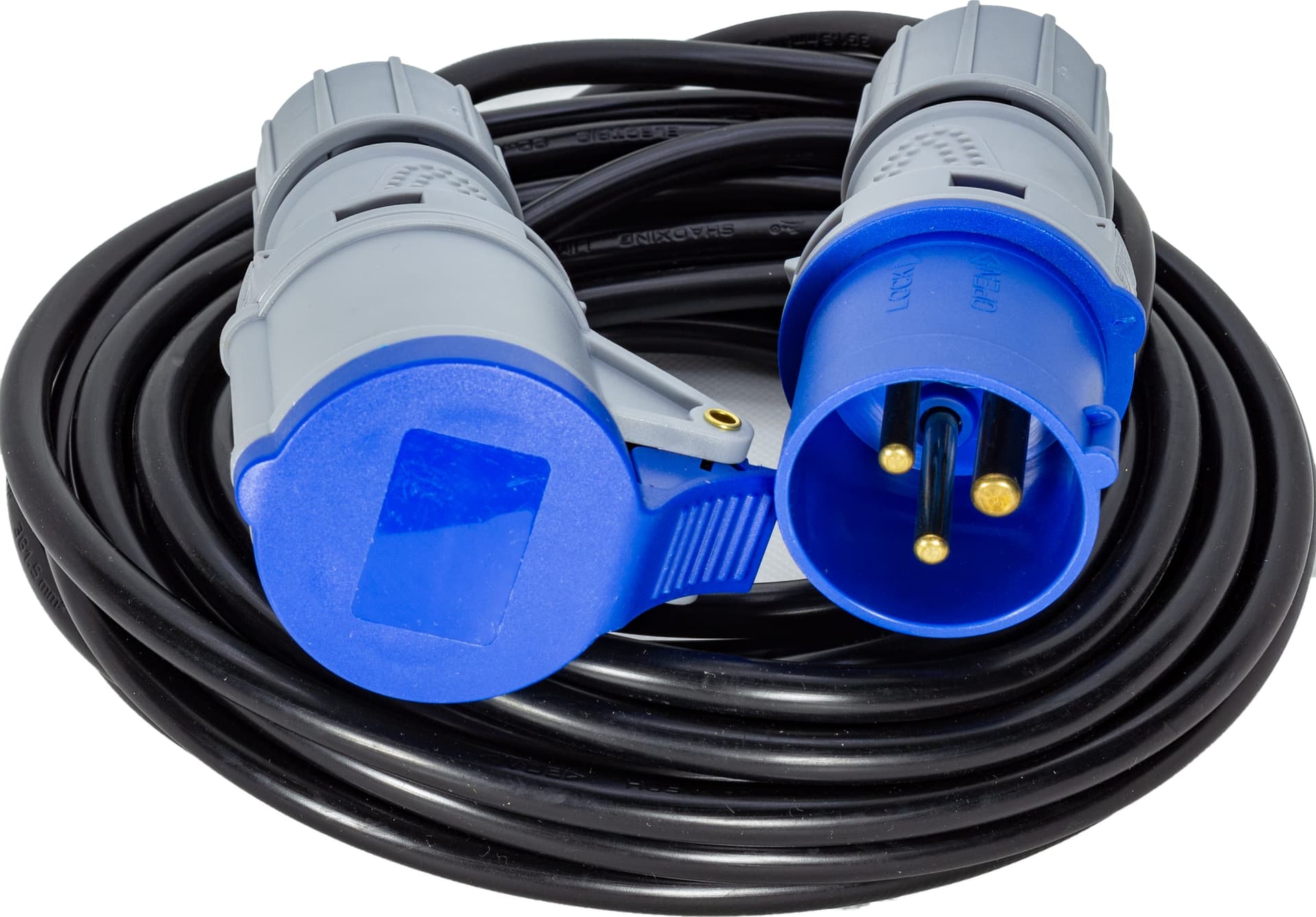 Prolunga Industriale 5 e 10 Metri - Cavo 3G1.5 - Protezione IP44 in Bobine per cavo Elettrowatt - San Severino Marche, commercioVirtuoso.it