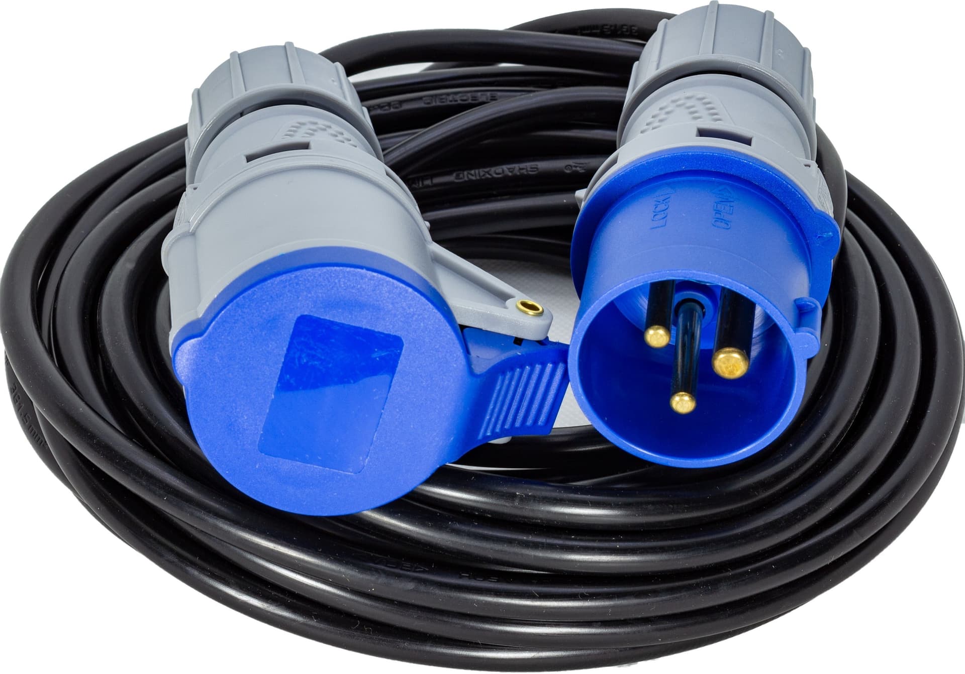 Prolunga Industriale 5 e 10 Metri - Cavo 3G1.5 - Protezione IP44 in Bobine per cavo Elettrowatt - San Severino Marche, commercioVirtuoso.it