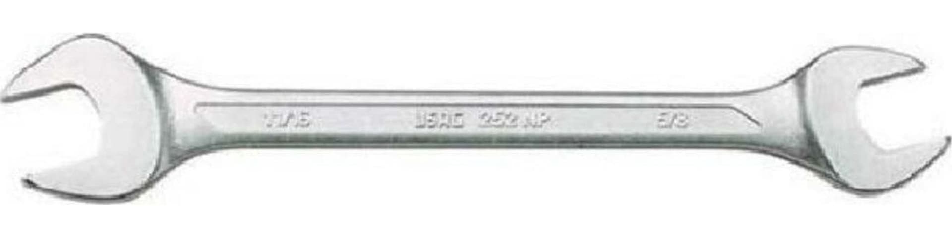 PROMAX---CHIAVE-A-FORCHETTA-DOPPIA-FISSA-IN-ACCIAIO-CROMO-VANADIO---MISURE-25/28MM