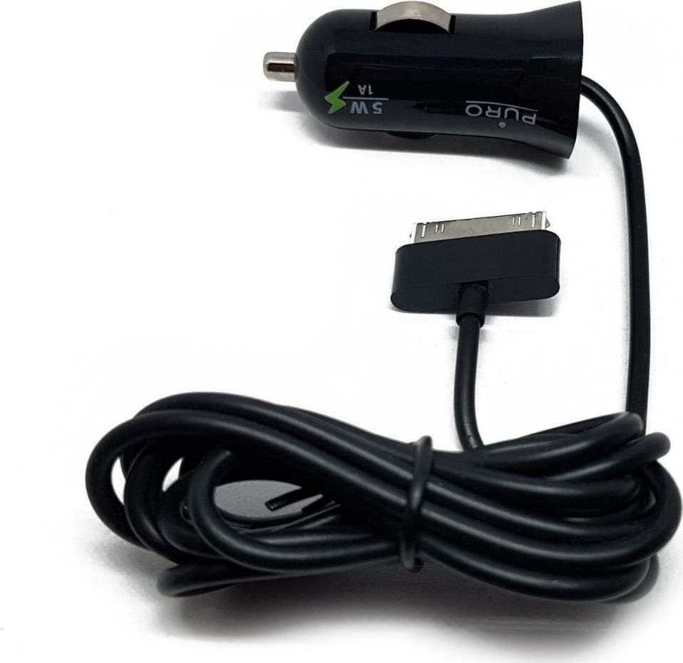 Caricatore IPhone 4 4S iPod da auto 12v e 24v viaggio 5v 1A connettore largo 30 P in Caricabatterie da auto 85cento.it - Potenza, commercioVirtuoso.it