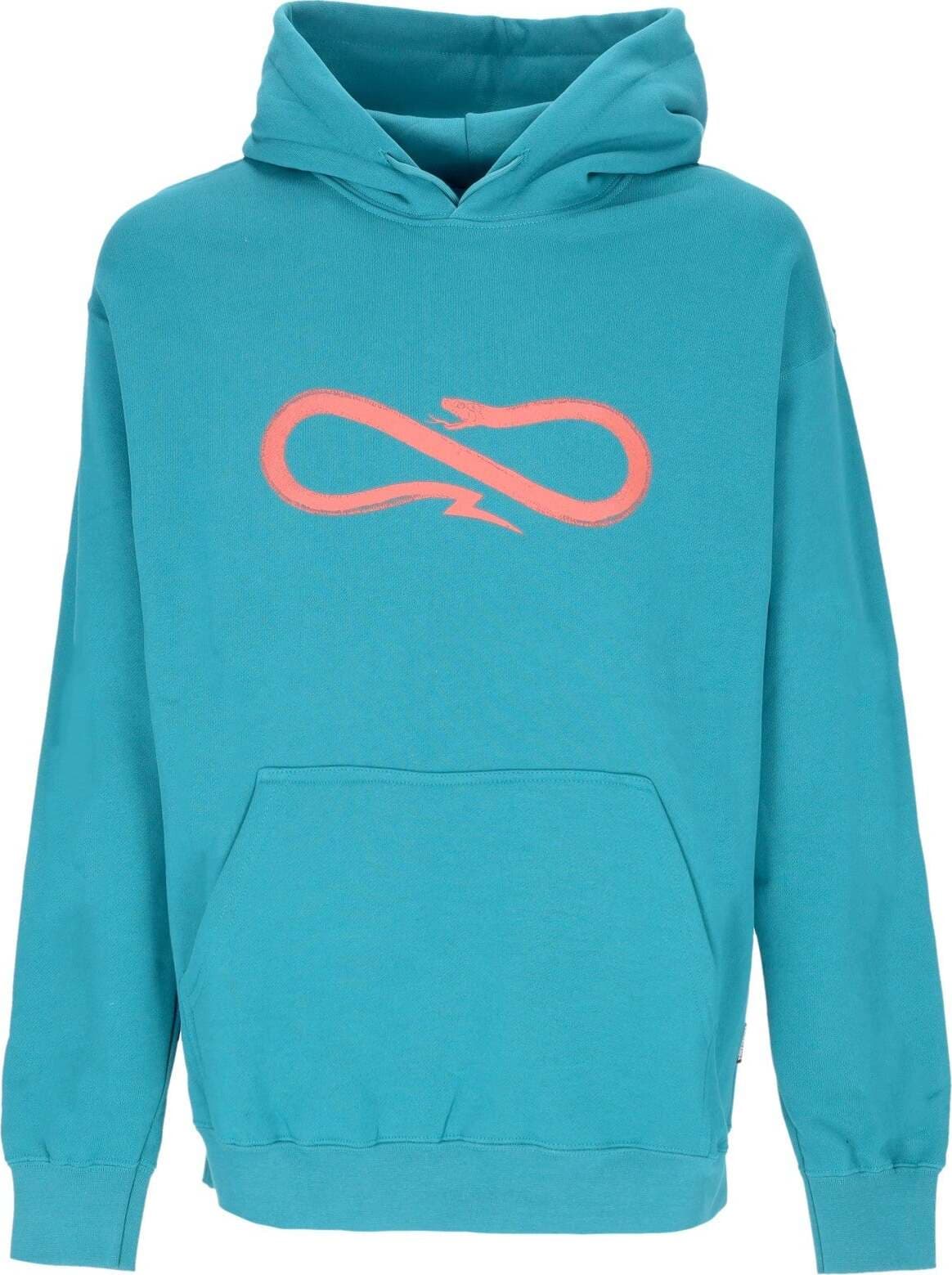 PROPAGANDA-Felpa-Cappuccio-Uomo-Logo-Hoodie-Petrol-da-uomo