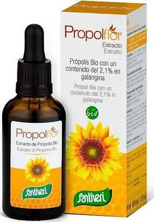 PROPOLFLOR-PROPOLI-ESTRATTO-BIO-integratore-alimentare-50-ml-Santiveri-Ibersan