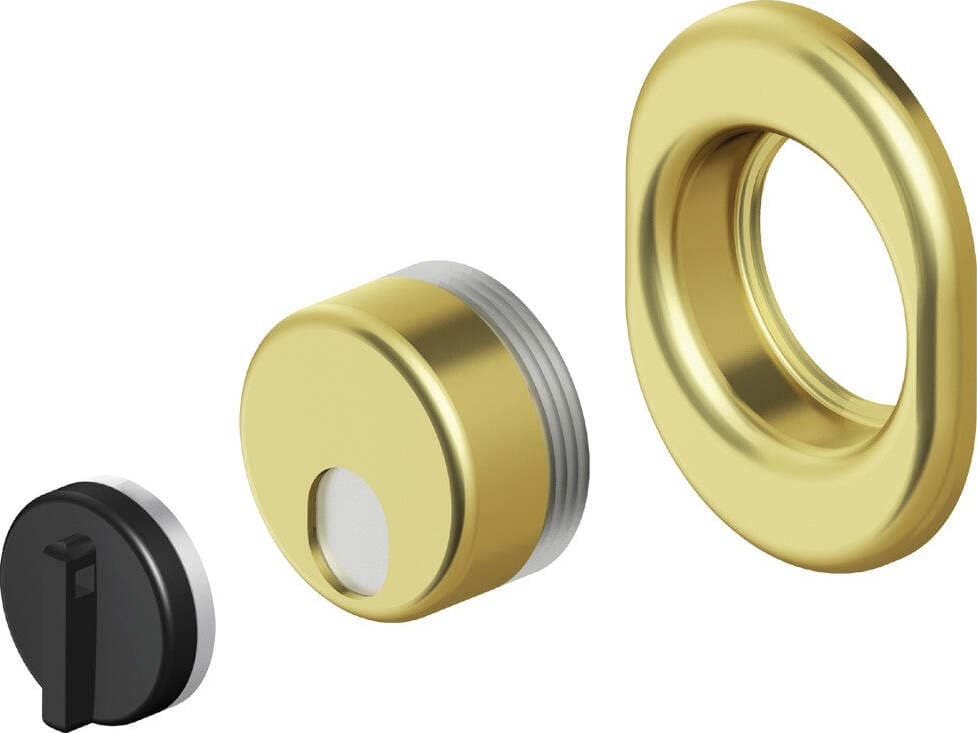 Protector Monolito Magnetico Mrm29b Mm.5 Pvd Lucido Corpo in Acciaio Temperato Filettato Con Copertura Girevole Fai da te/Ferramenta/Ferramenta e serrature per porte/Placche per porte Ferus - Montoro, Commerciovirtuoso.it