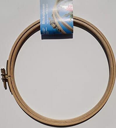 PRYM---CORNICE-TELAIO-DA-RICAMO-IN-LEGNO-DI-FAGGIO-LUCIDO-8MMxØ25CM