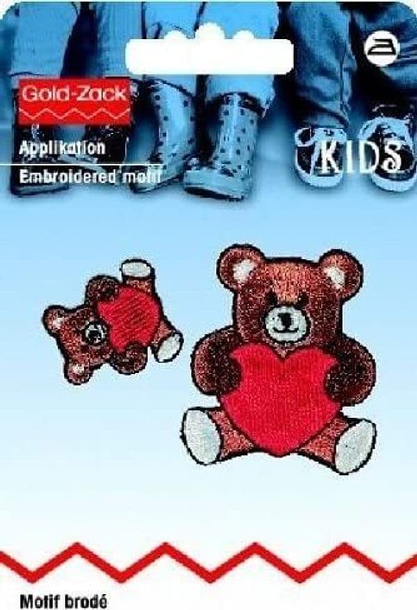PRYM---ETICHETTA-RICAMATA-FORMA-ORSETTI-CON-CUORE---APPLICAZIONE-TERMOADESIVA