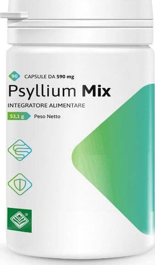 PSYLLIUM MIX integratore alimentare 90 capsule Gheos