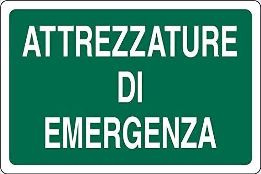 PUBBLICENTRO---CARTELLO-ATTREZZATURA-DI-EMERGENZA-300X200mm-IN-ALLUMINIO