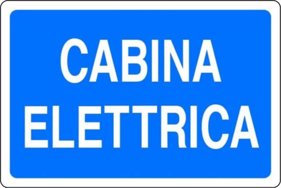 PUBBLICENTRO---CARTELLO-CABINA-ELETTRICA-300X200mm-IN-ALLUMINIO