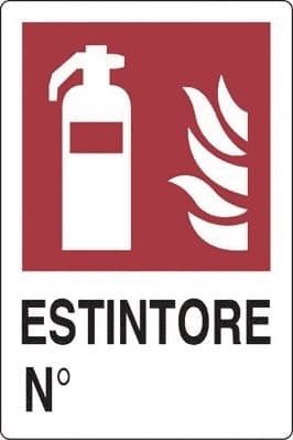PUBBLICENTRO---CARTELLO-ESTINTORE-N°-300X200mm-IN-ALLUMINIO