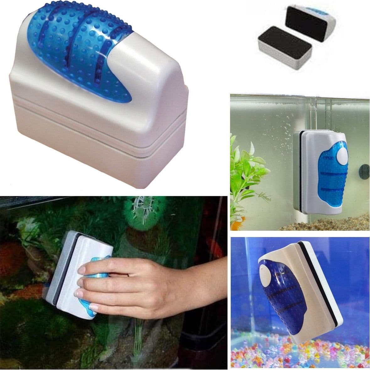 PULITORE MAGNETICO TERGI VETRO PER ACQUARIO SPAZZOLA CALAMITA PULIZIA RS-06 Prodotti per animali domestici/Pesci e animali d'acqua/Pulizia/Rimozione alghe Trade Shop italia - Napoli, Commerciovirtuoso.it