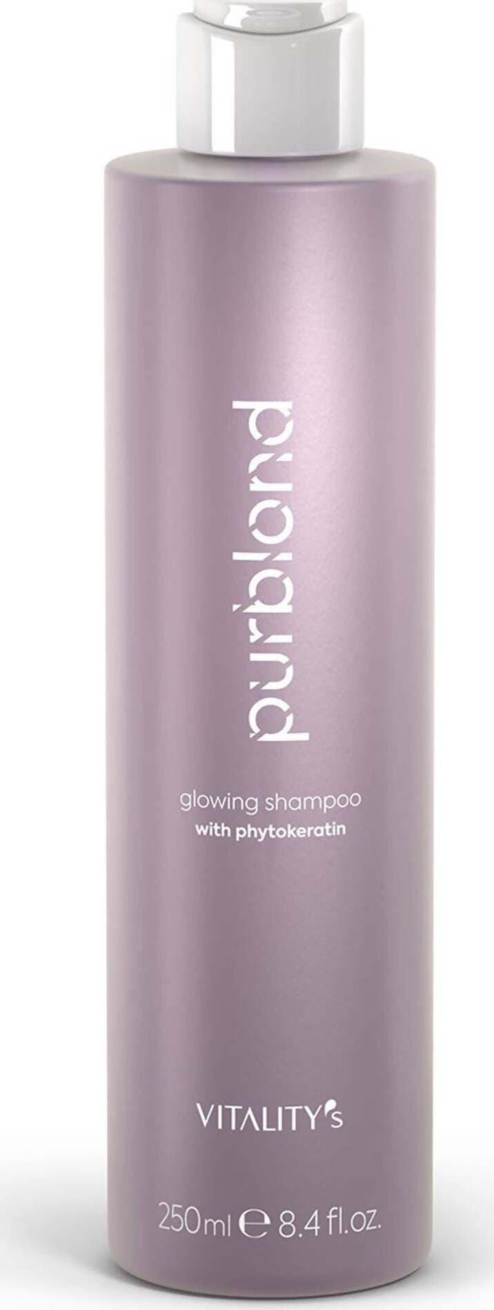 Purblond Glowing Shampoo Vitality's 250ml Shampoo Professionale per Capelli Biondi Decolorati Con Meshes O Grigi Naturali Bellezza/Cura dei capelli/Prodotti per la cura dei capelli/Shampoo MondoCapelli - Barcellona Pozzo di Gotto, Commerciovirtuoso.it
