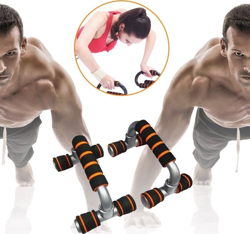 Push-Up-Stand-Appoggi-Maniglie-Per-Flessioni-Addominali-Petto-Spalle-Attrezzo