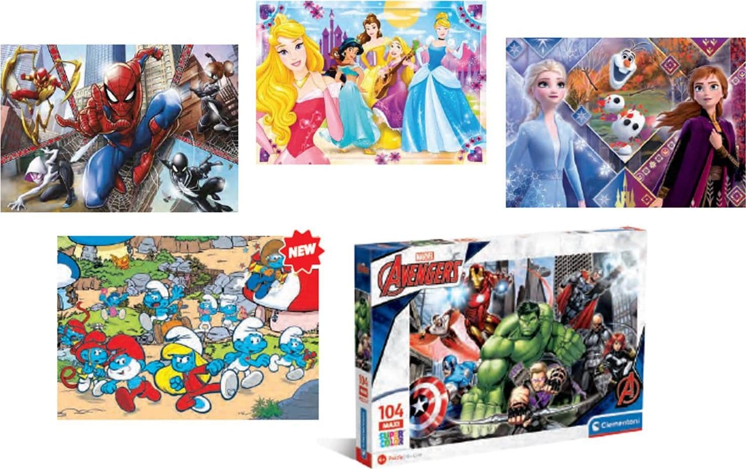 Puzzle-104-pezzi-Maxi-assortiti-Clementoni