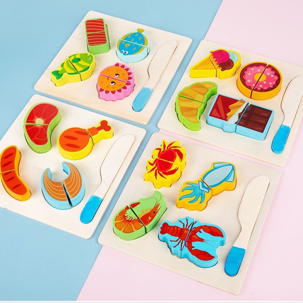 Puzzle 3d Blocchi Legno Educativo Colorato Gioco Bambini Verdure Frutti Mare Giochi e giocattoli/Puzzle/Puzzle 3D Trade Shop italia - Napoli, Commerciovirtuoso.it