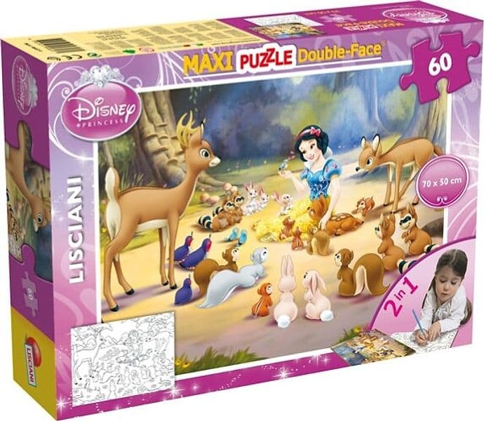Puzzle df supermaxi 60 snow white lisciani Giochi e giocattoli/Puzzle/Puzzle classici Eurocartuccia - Pavullo, Commerciovirtuoso.it