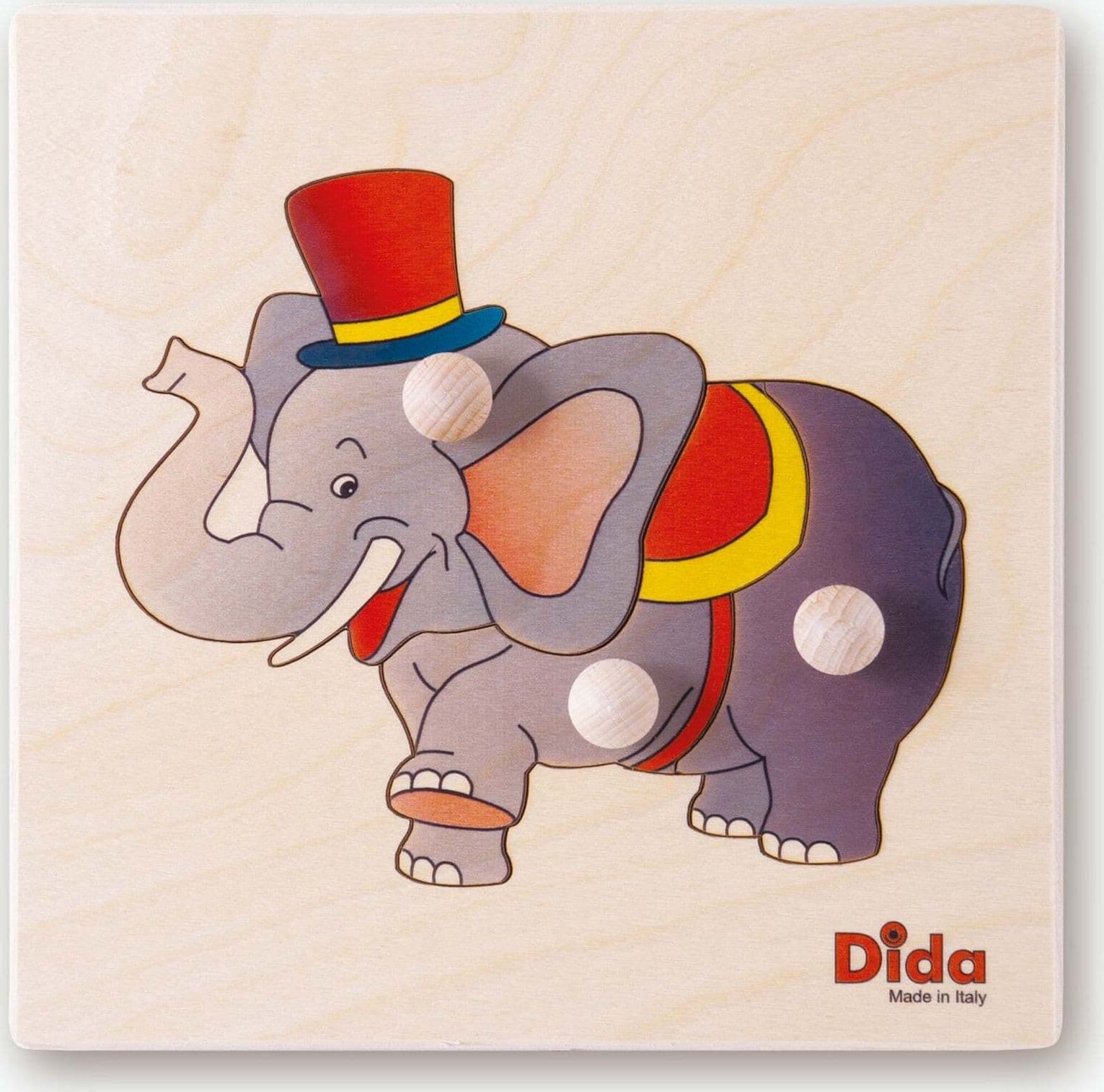 Puzzle Elefante in Legno Gioco per Bambini Dida in Puzzle di legno Dida - Ragusa, commercioVirtuoso.it