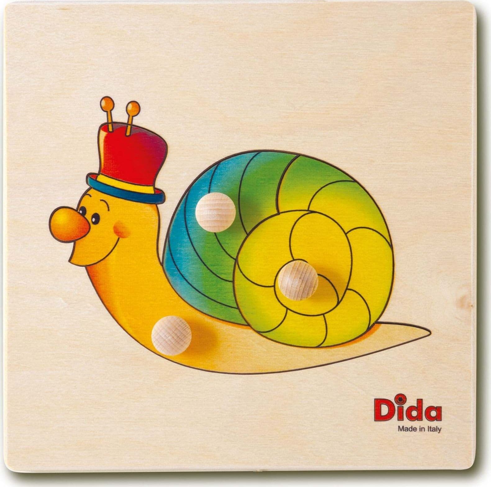Puzzle Lumaca Dida in Puzzle di legno Dida - Ragusa, commercioVirtuoso.it