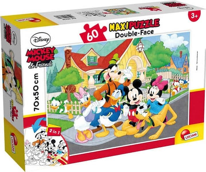 Puzzle Maxi ''Disney Mickey'' - 60 pezzi - Lisciani Giochi e giocattoli/Puzzle/Puzzle classici Eurocartuccia - Pavullo, Commerciovirtuoso.it
