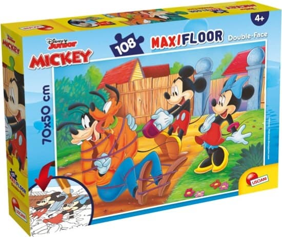 Puzzle Maxi ''Mickey My Friends'' - 108 pezzi - Lisciani Giochi e giocattoli/Puzzle/Puzzle classici Eurocartuccia - Pavullo, Commerciovirtuoso.it