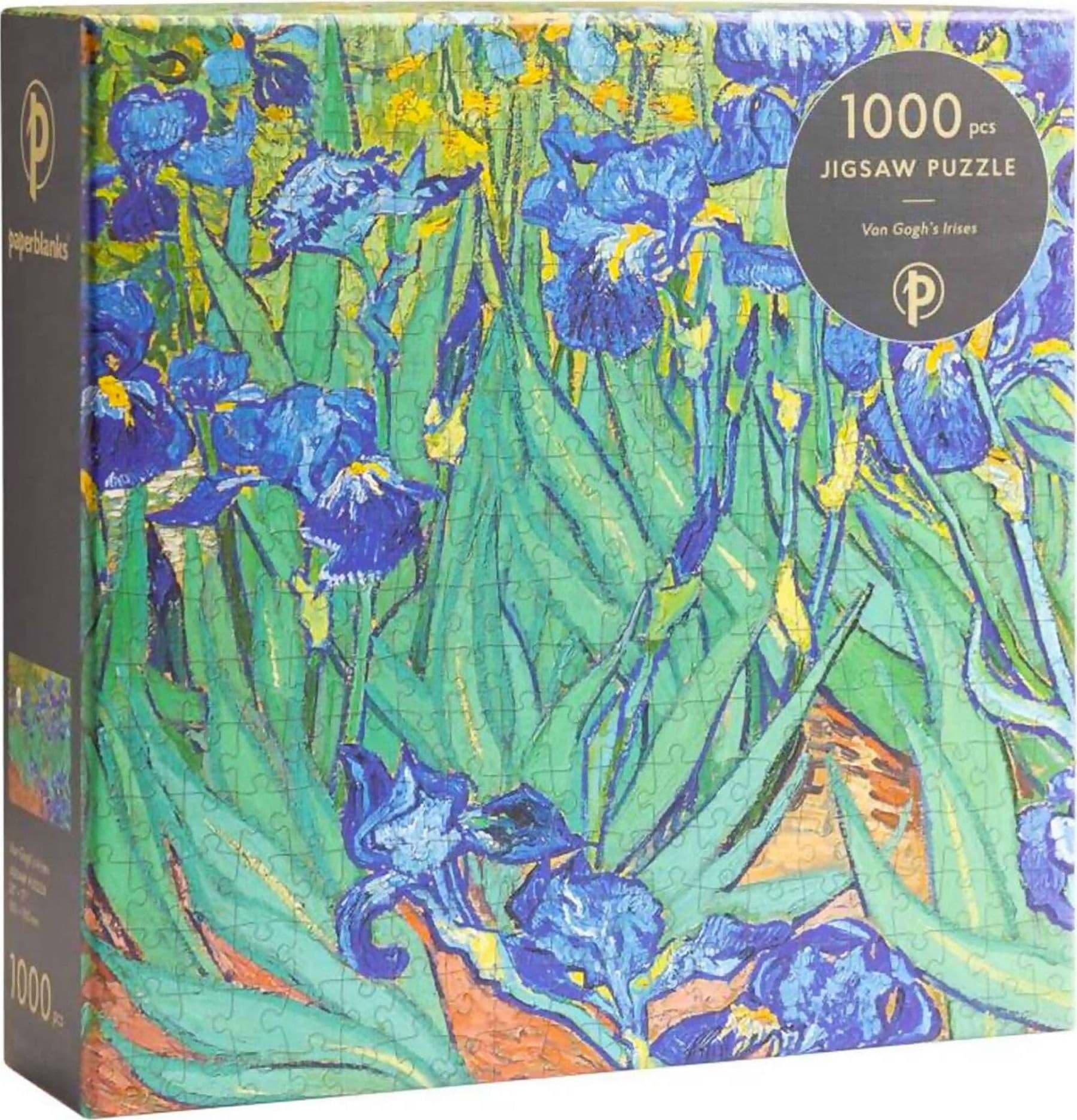 Puzzle Paperblanks Van Gogh's Irises 1000 Pezzi Puzzle a Tema Van Gogh 507 Mm X 685 Mm X 2 Mm in Puzzle classici Cartolibreria La Fenice - Spadafora, commercioVirtuoso.it