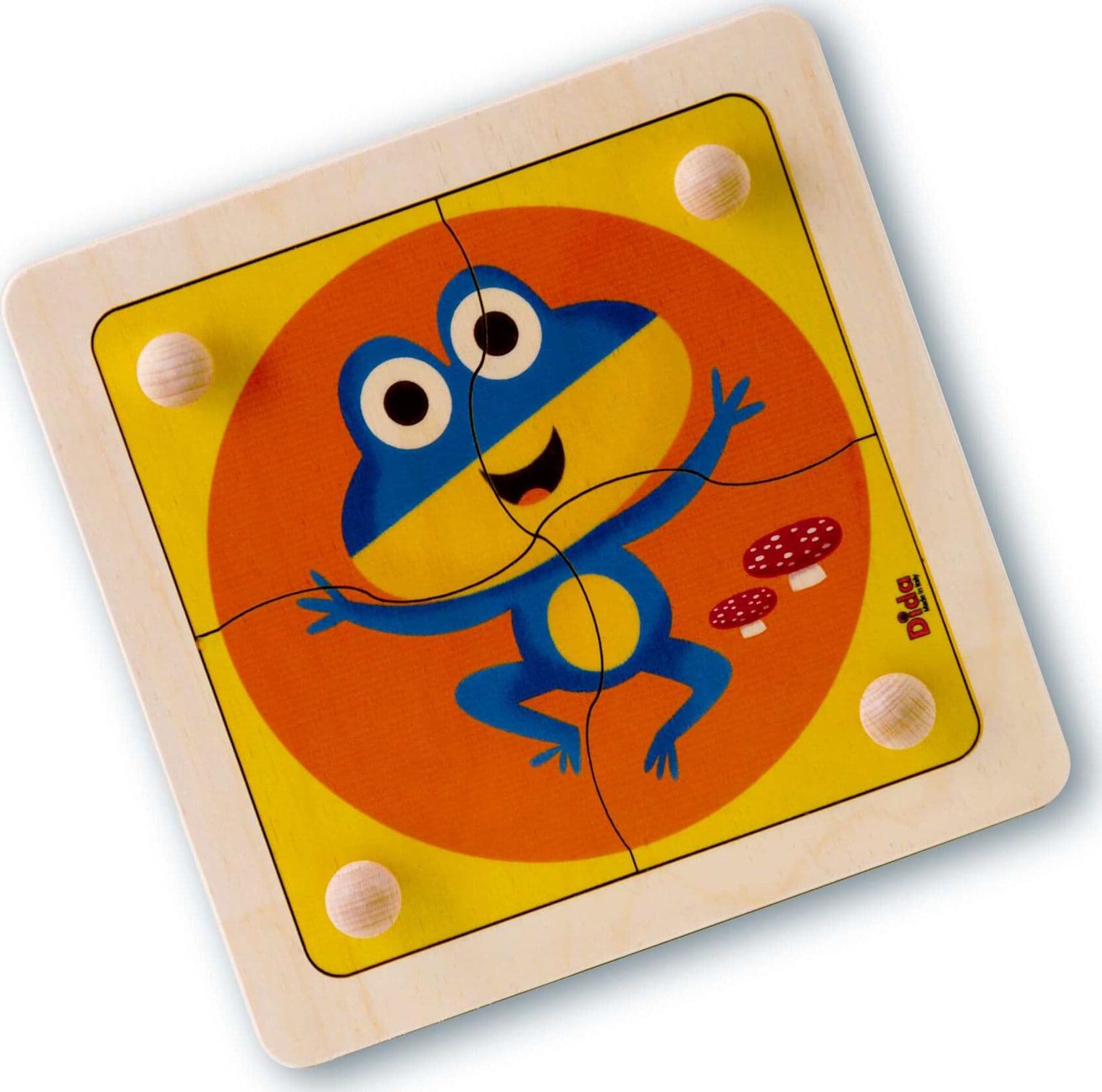 Puzzle Ranocchio Di Legno Gioco per Bambini Dida in Puzzle di legno Dida - Ragusa, commercioVirtuoso.it