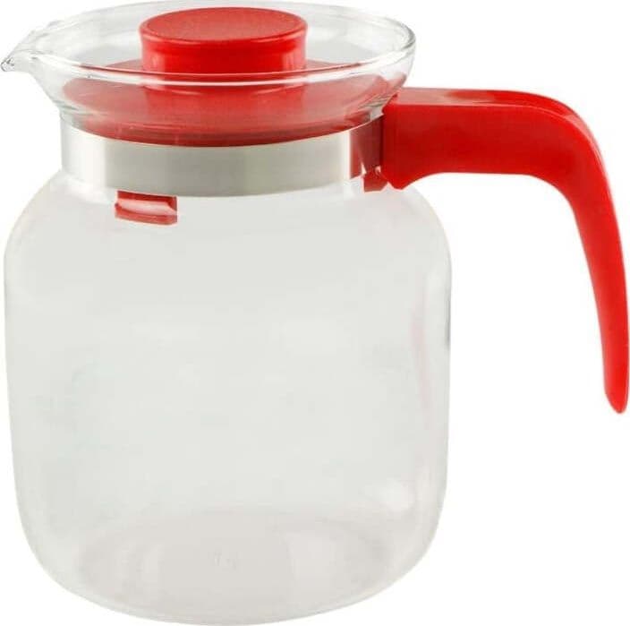 Pyrex-Caraffa-bricco-Rosso-1.25-l