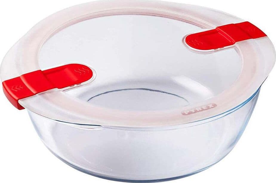 Pyrex-Cook-&-Heat-Contenitore-con-coperchio-tondo