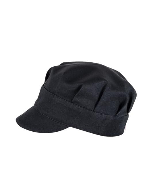 Cappello Jerry Nero Cappello con Visiera Regolabile Banconiere Gastronomia Panificio in Accessori Dresswork - Como, commercioVirtuoso.it