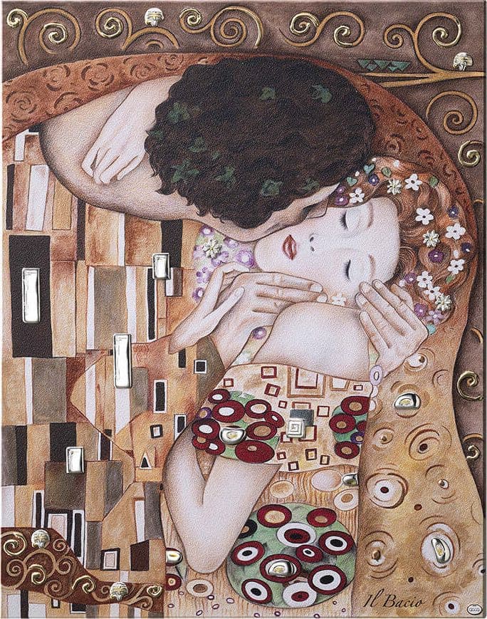 Quadro ACCA "Il Bacio" QD.13KL 15x20 in Poster e stampe Gioielleria Cameli - Monte Urano, commercioVirtuoso.it
