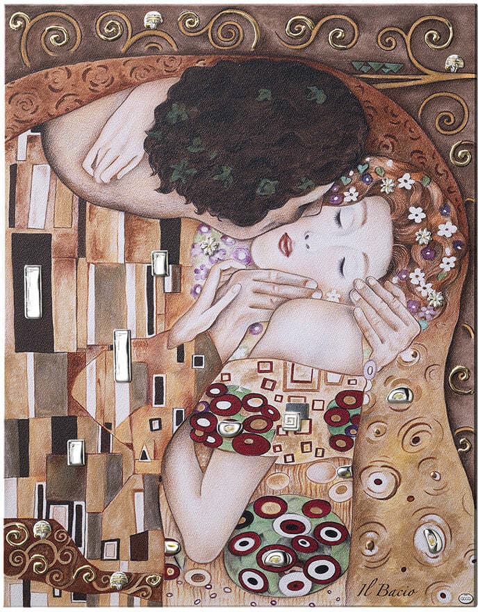 Quadro ACCA "Il Bacio" QD.13KL 15x20 in Poster e stampe Gioielleria Cameli - Monte Urano, commercioVirtuoso.it