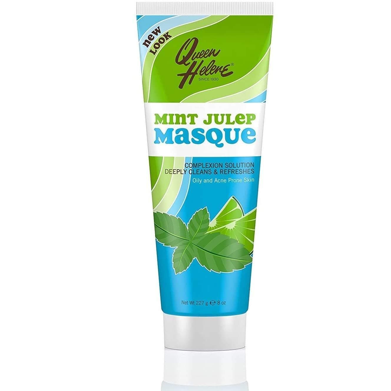 QUEEN HELENE MINT JULEP MASQUE COMPLEXION SOLUTION DEEPLY CLEANS & REFRESHES ONLY AND ACNE PRONE SKIN PER VISO in Maschere Agbon - Martinsicuro, commercioVirtuoso.it