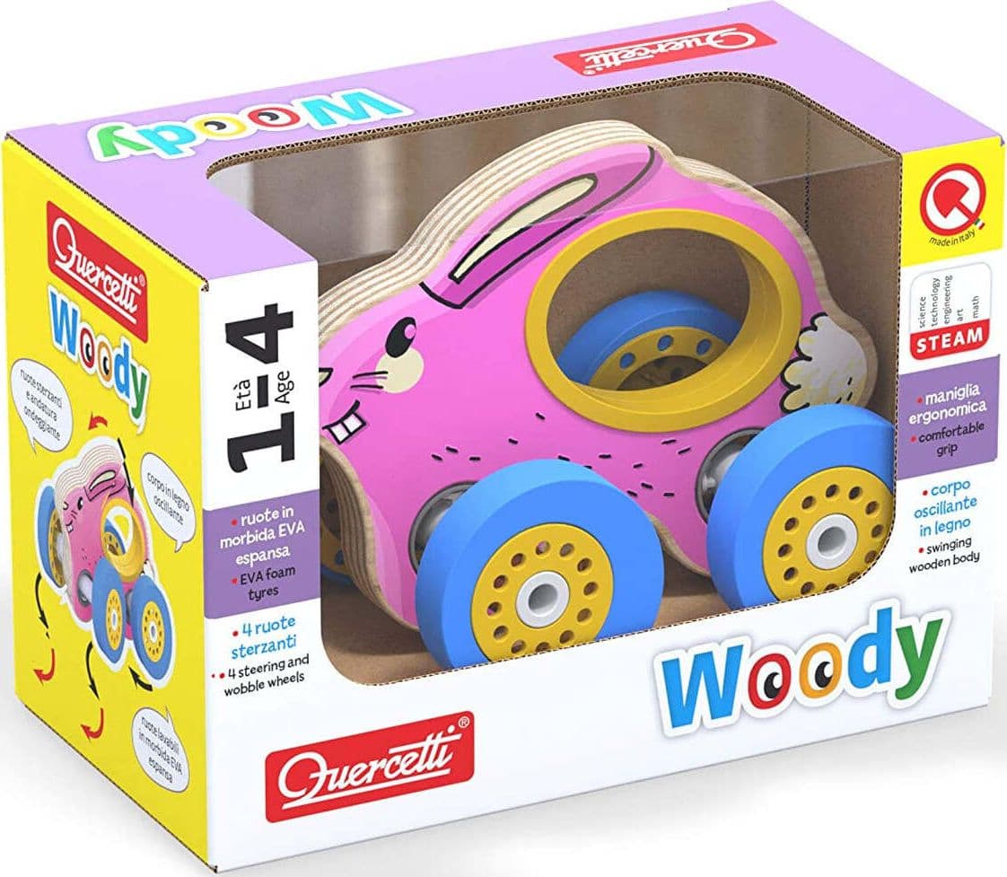 Quercetti Woody Coniglio Giochi e giocattoli/Puzzle/Puzzle classici Scontolo.net - Potenza, Commerciovirtuoso.it
