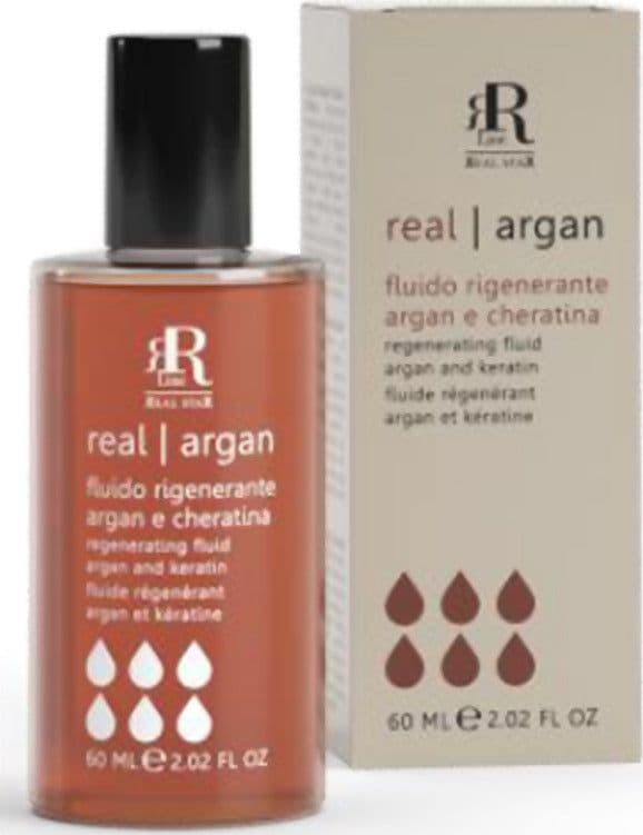 R Line Real Star Argan Star Fluido Rigenerante Argan E Cheratina 60 Ml