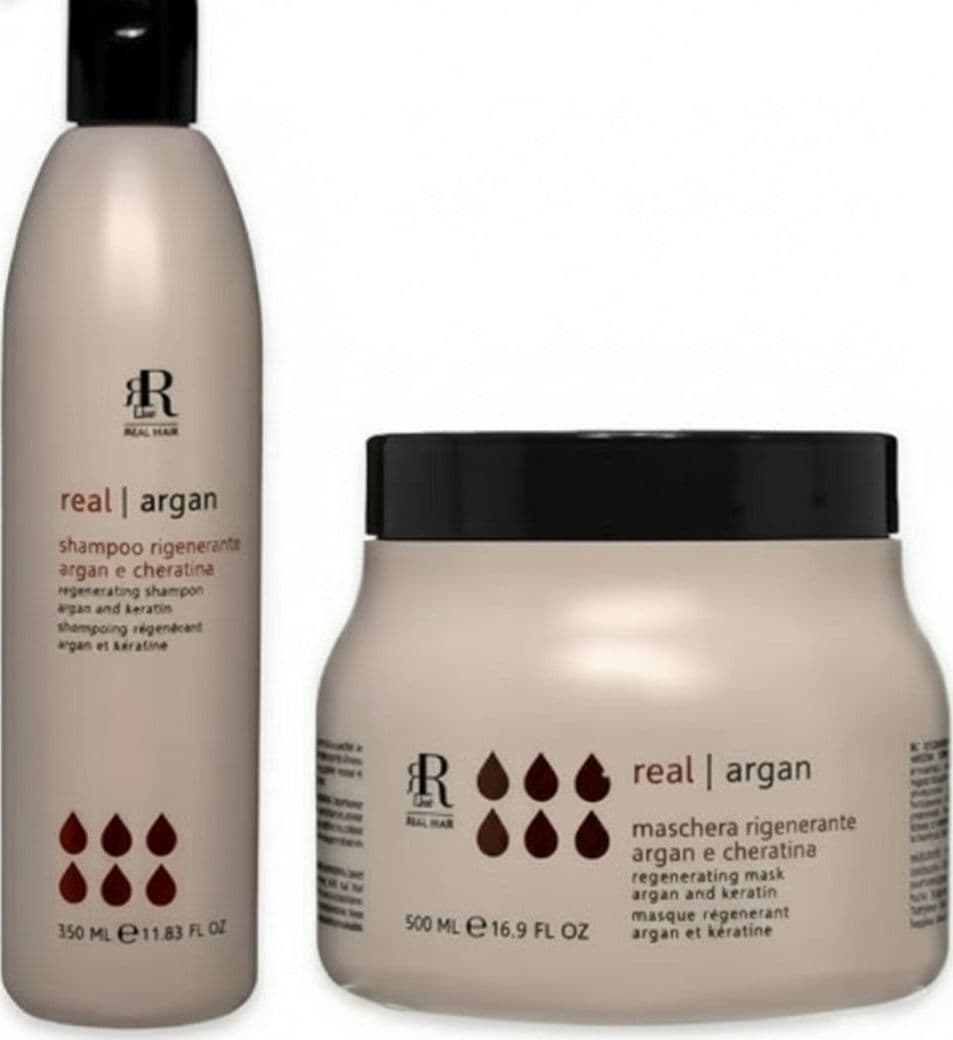 R-Lne-Real-Star-Argan-Star-Kit-Composto-Da-Shampoo-Rigenerante-350-Ml-+-Maschera-Rigenerante-500-Ml.-Rr-Real-Star-Line